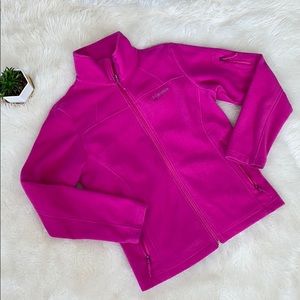 CLOSET CLOSING 12/31 Columbia Pink Fleece Jacket M